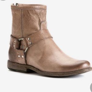 Frye Phillip Harness Short Boots